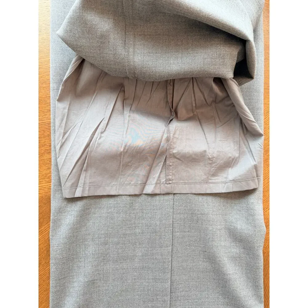 Everlane Heather Graphite Tailor Twill Pull On Pants - Size 10, NWT